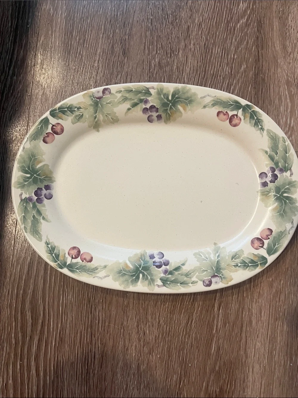 Pfaltzgraff Jamberry Oval Serving Platter